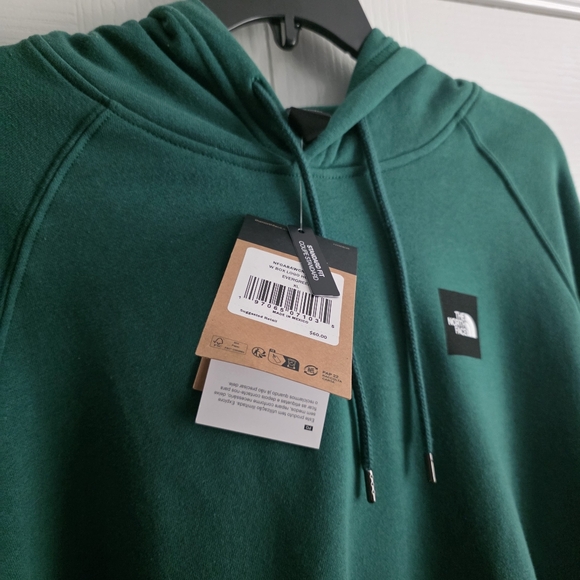 The North Face Women's Hoodie Evergreen Size XL Cozy Winter - Picture 2 of 6